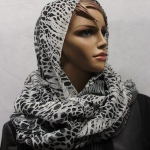 Vanity Infinity Cheetah Scarf